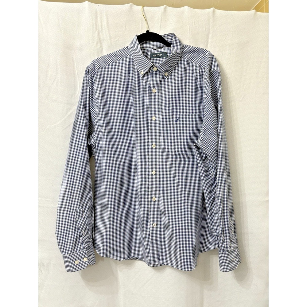 Nautica Mens‎ Long Sleeve Shirt Siize XL